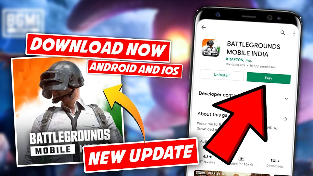 BGMI v2.5 – Battlegrounds Mobile India APK+Obb Download [Mod Menu]